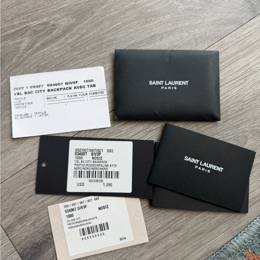 Saint Laurent City Backpack - Picture 15 of 16
